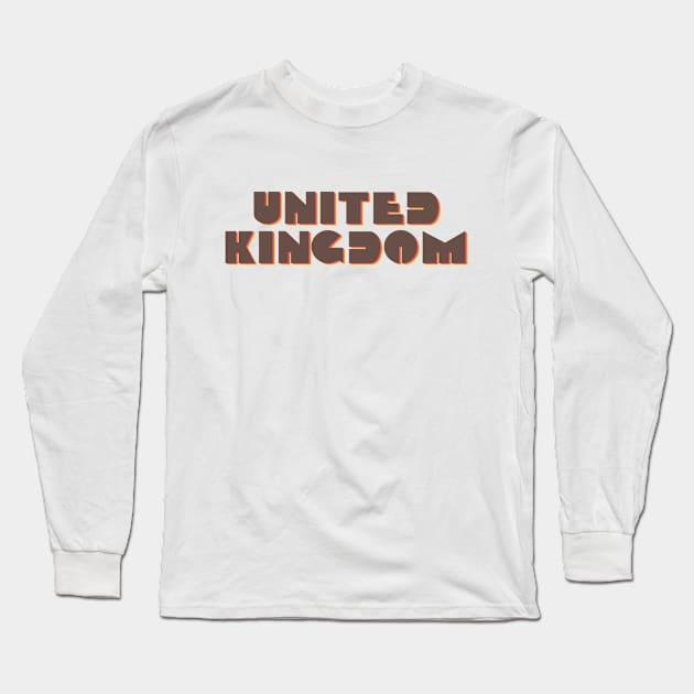 United Kingdom! Long Sleeve T-Shirt by MysticTimeline